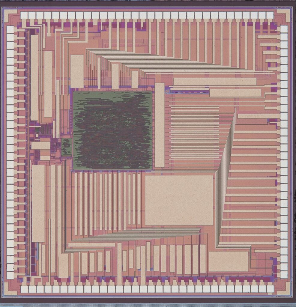 Image of chip design