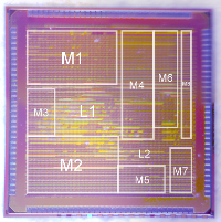 Image of chip design